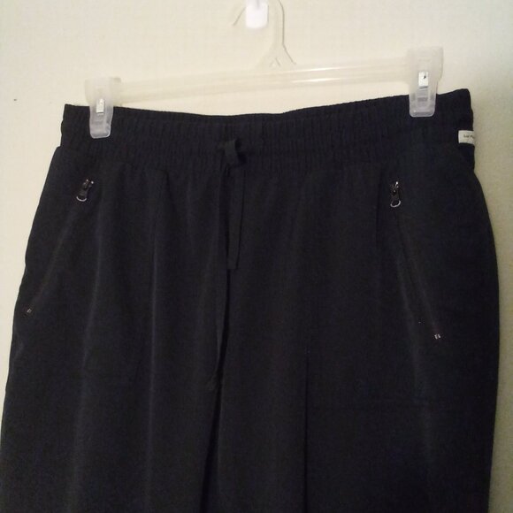 Magellan Pants Women L Water Repellent Lost Pines Active Zip Pockets Black - Picture 8 of 14